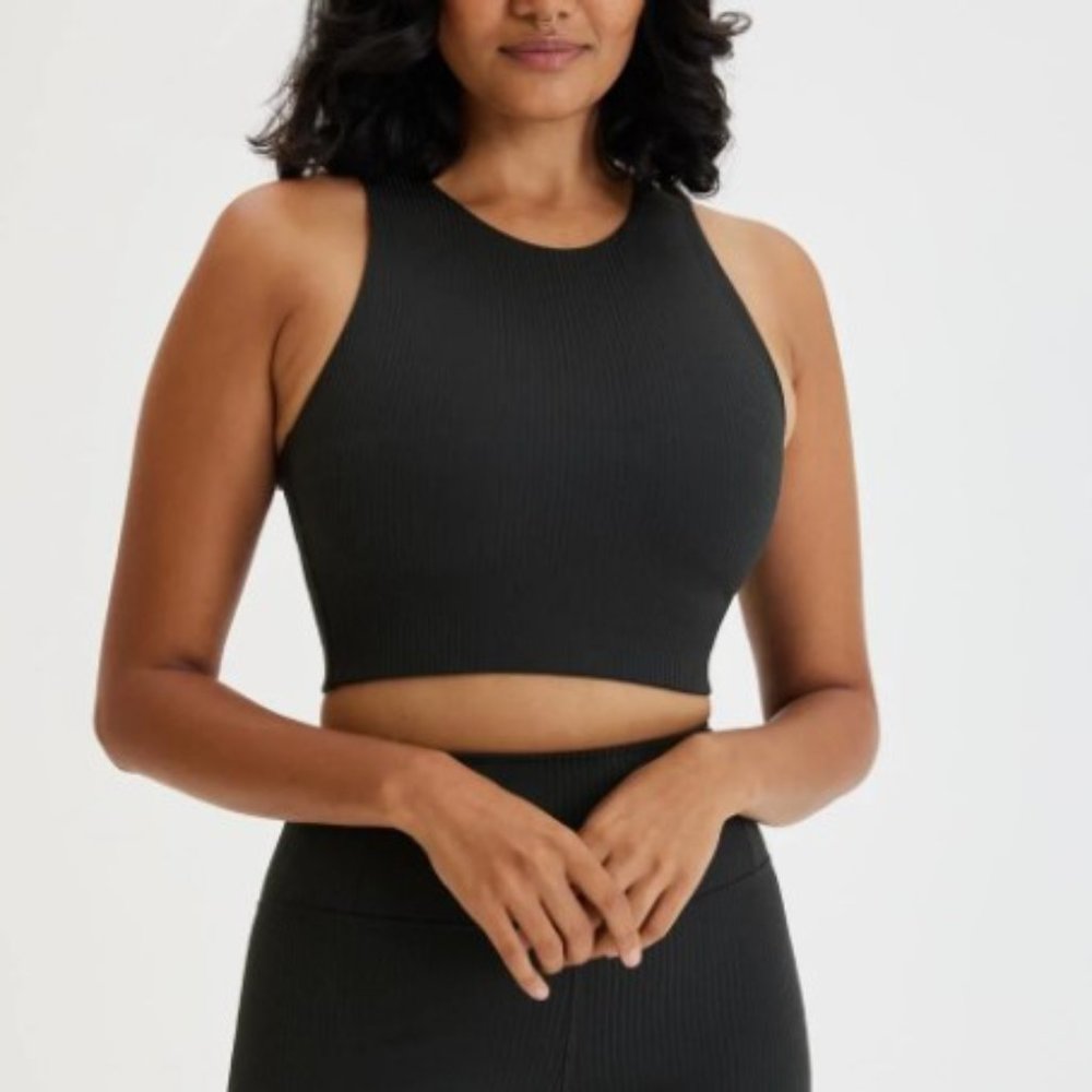 GC Dylan Ribbed Tank Bra, NWOT